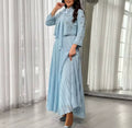 Two piece Jacket Sleeveless Pleated evening Dresses Elegant